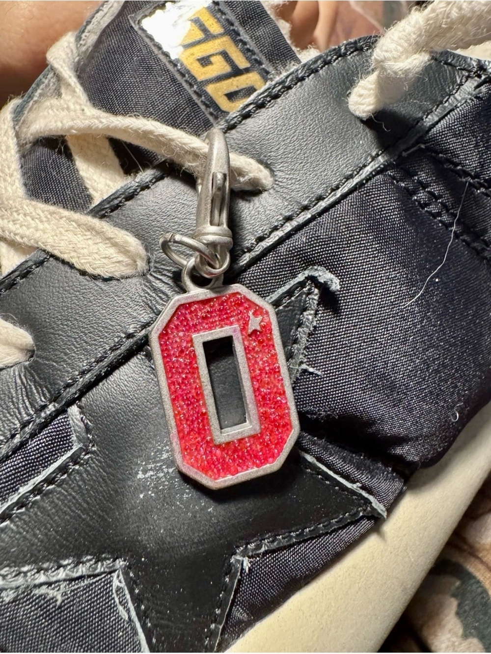 Golden Goose Number Zero Sneaker Charm [RARE] - One Size